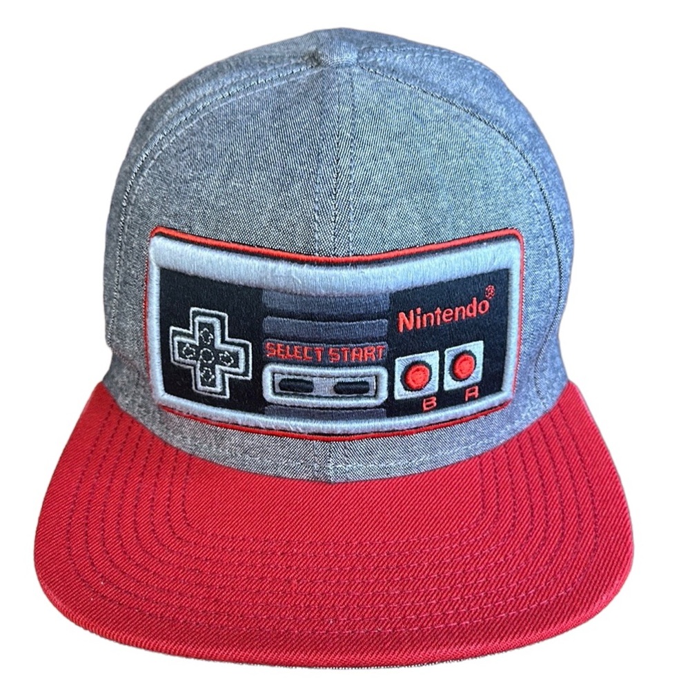 Nintendo Nes Video Game Controller Embroidered Gr… - image 4